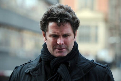 Ex-New Zealand cricketer Chris Cairns at the High Court in London on March 5, 2012 during the libel case he brought against ex-chairman of the Indian Premier League (IPL) Lalit Modi. Cairns has won the libel action, leaving Modi facing a bill of more than Â£500,000 ($794,000)