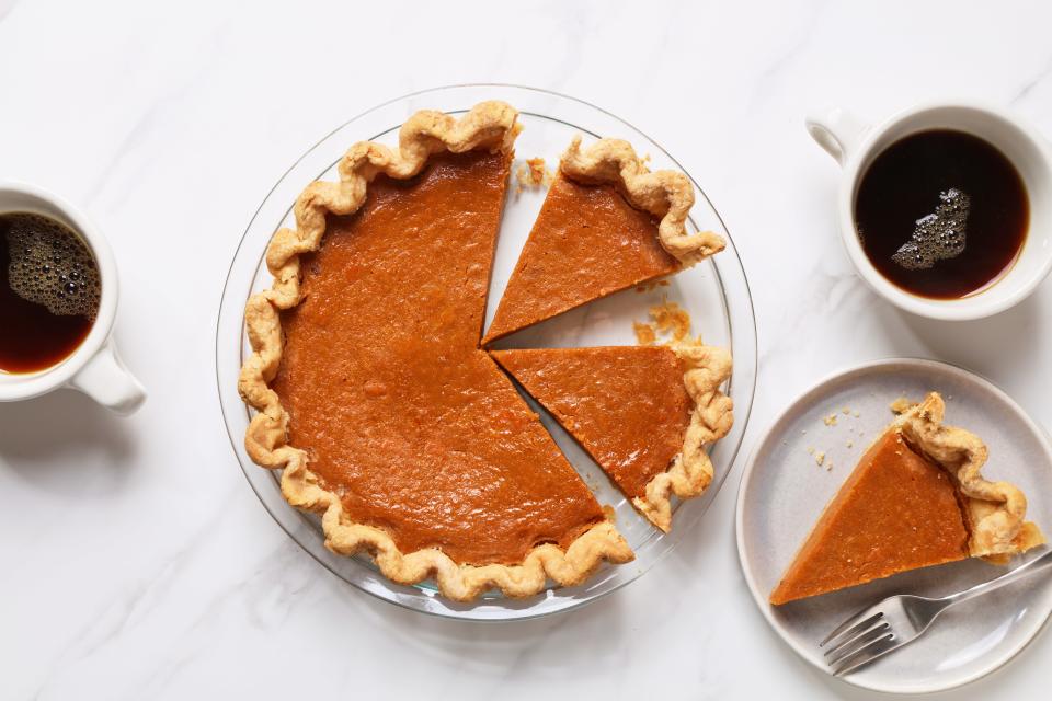 One thing Williams was never ambivalent about is sweet potato pie, which he says is “a must” at Thanksgiving. Check out the entire Thanksgiving menu, which he curated exclusively for Epicurious, here.