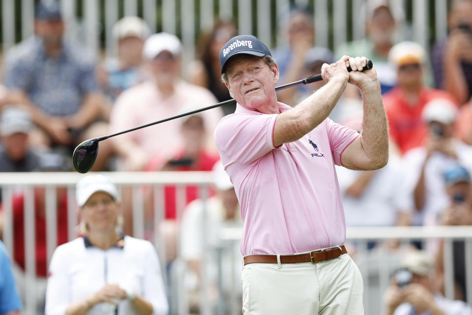 Tom Watson。(Photo by Aaron M. Sprecher/Getty Images)