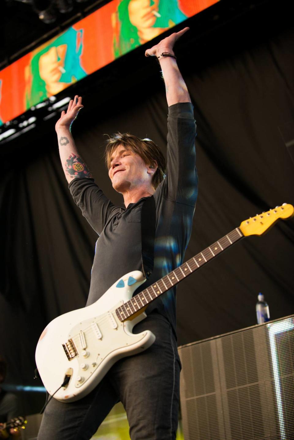 Goo Goo Dolls played a concert at the California Mid-State Fair on Sunday, July 21, 2013.