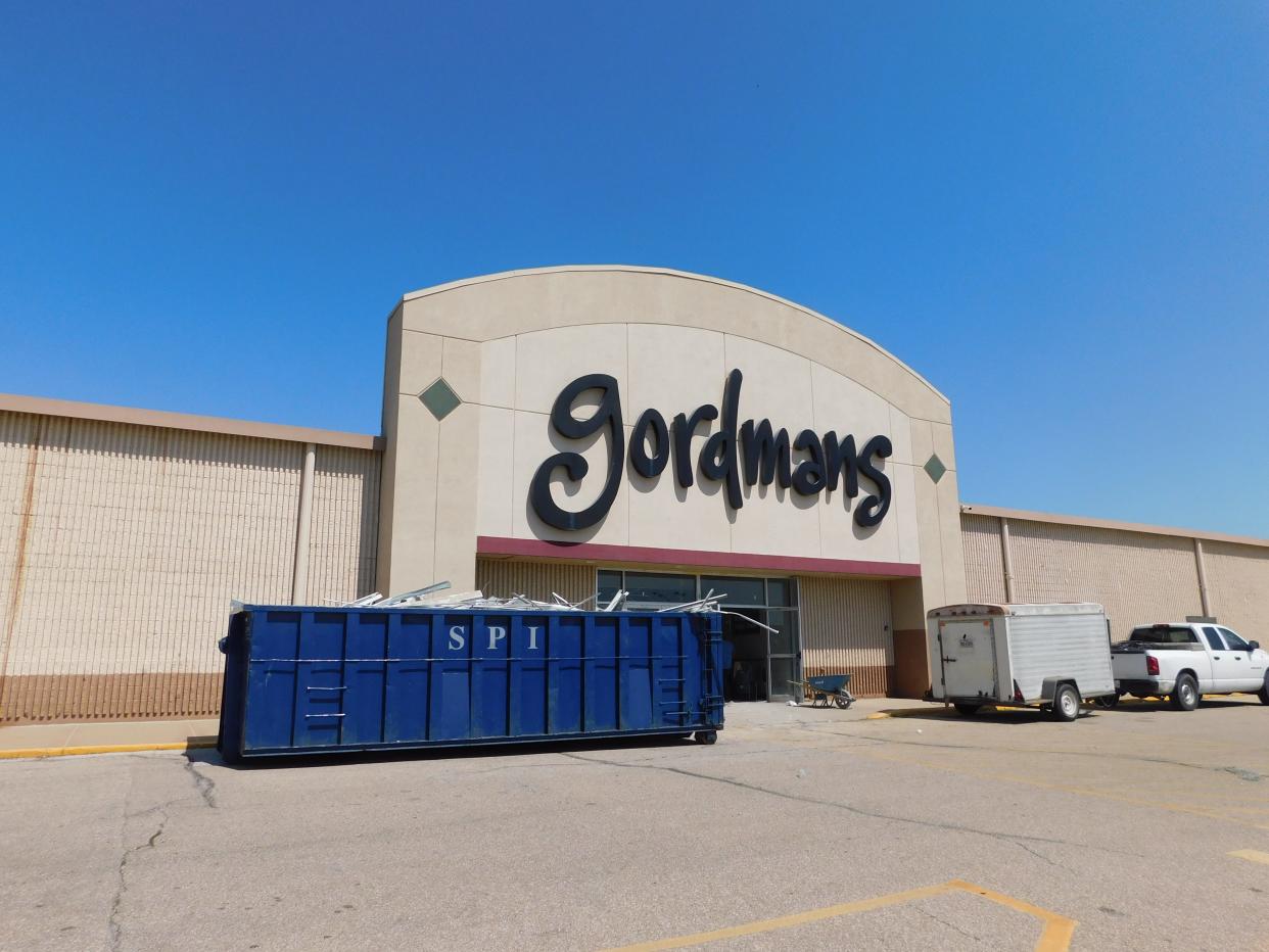 The former Gordmans at 1200 E. Army Post Road, which shuttered in 2020.