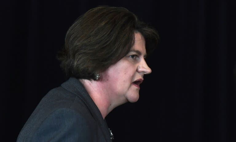 Arlene Foster, the leader of Northern Ireland's Democratic Unionist Party (DUP), whose spokesman has warned it was "probably inevitable" Britain would leave the EU with no deal