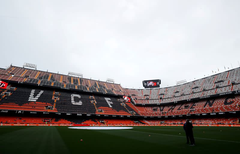 FILE PHOTO: La Liga Santander - Valencia v FC Barcelona