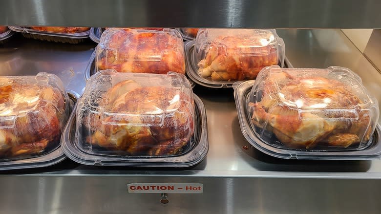 Costco rotisserie chickens for sale