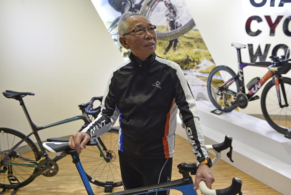 King Liu, 82, is chairman of the world's biggest bicycle maker -- Giant Manufacturing Co. in Taiwan. He&nbsp;might be an unlikely poster boy for Taiwan's flourishing cycling scene, but King Liu has been a serious cyclist since he was 73.