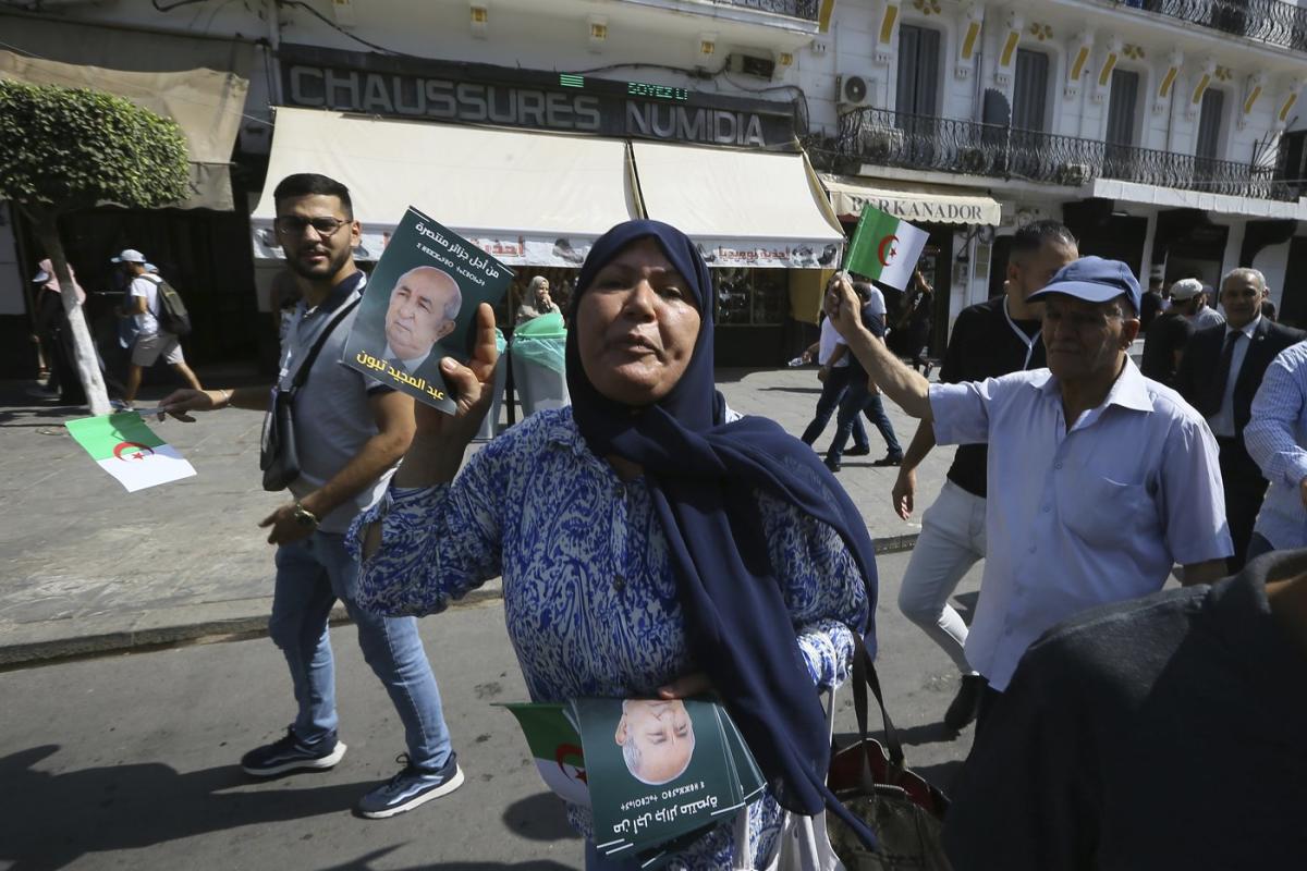 Algeria’s aging president is expected to breeze to a second term in Saturday’s election