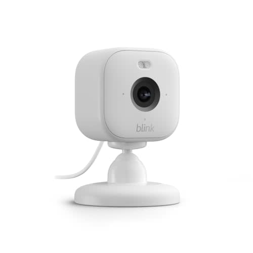 All-new Blink Mini 2 — Plug-in smart security camera, HD night view in color, built-in spotligh…