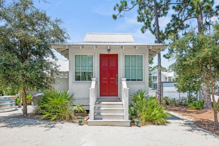 This 196-square-foot home at 2826 South County Highway 395 in Santa Rosa Beach is currently listed for sale at $1,095,000 on Zillow.