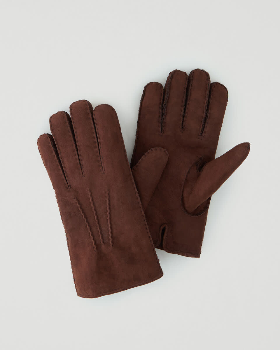 Mens Shearling Glove. Image via Roots.