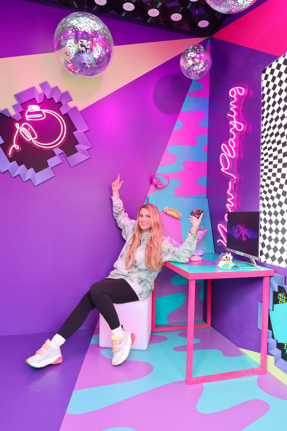 Meghan Trainor at the LEGO DOTS Aesthetics Pop-Up experience at The Grove in Los Angeles on Thursday, August 25, 2022. (Photo by Mark Von holden/Invision for The LEGO Group/AP Images) - Credit: Invision for The LEGO Group/AP