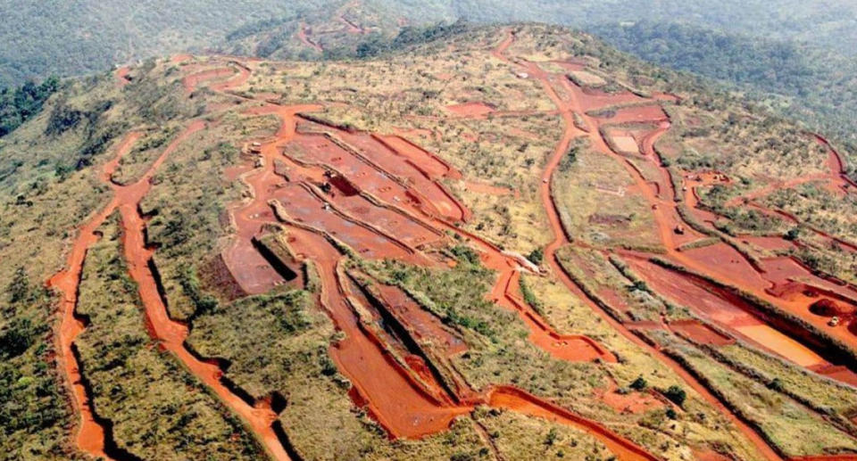 Rio Tinto's Simandou iron ore project in Guinea is due to start production in 2025.
