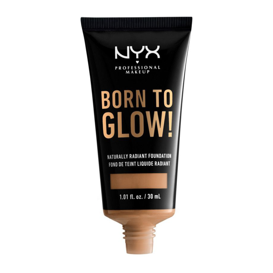 6) NYX Professional Makeup Born To Glow Naturally Radiant Foundation