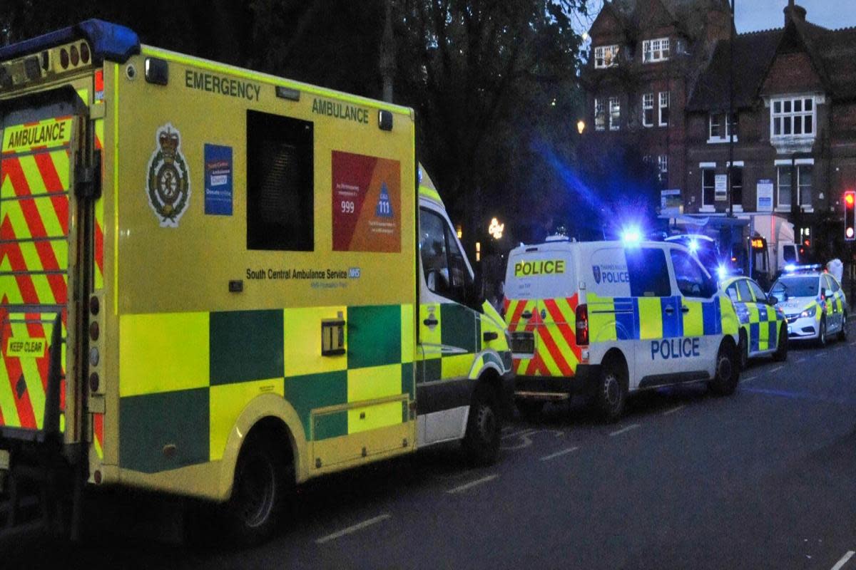 Emergency services in St Mary's Butts <i>(Image: Paul King)</i>
