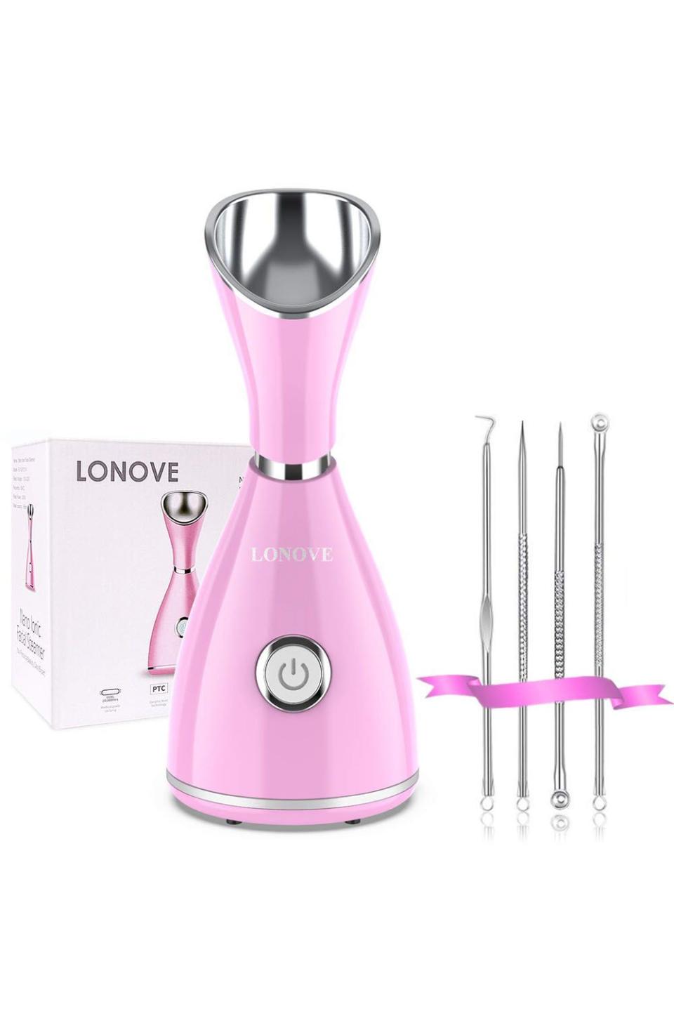 7) Lonove Facial Steamer