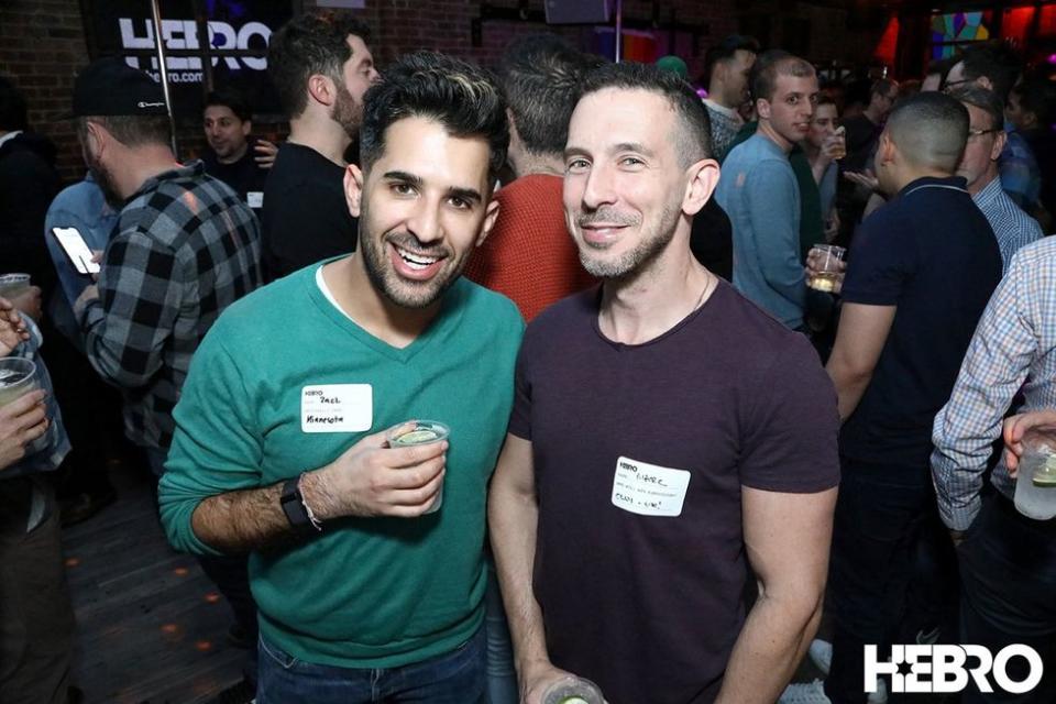 photo gallery NYC Passover Pregame gay bar party 2024 Hebro Events