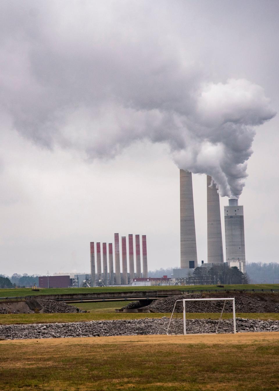 The Tennessee Valley Authority Kingston fossil plant was the site of a December 2020 ceremony memorializing the workers who had died since the December 2008 coal ash disaster.