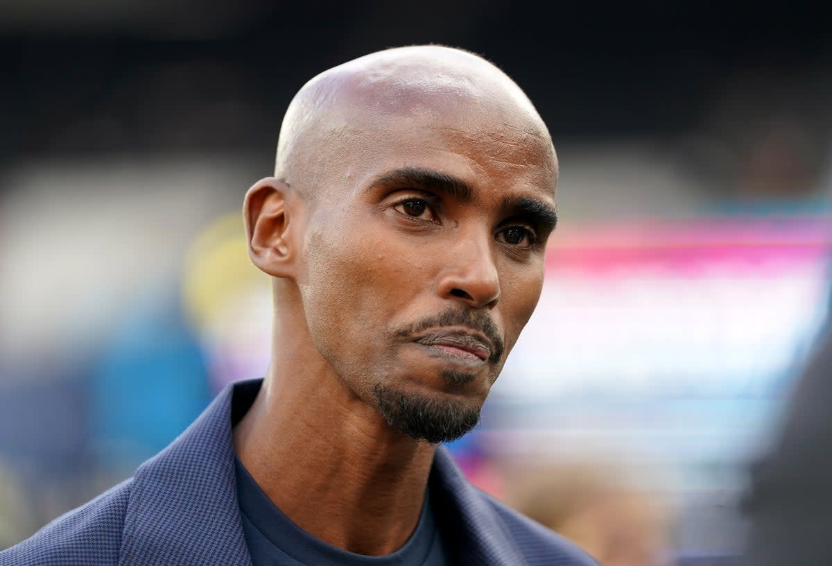 Injured: Mo Farah  (PA Wire)