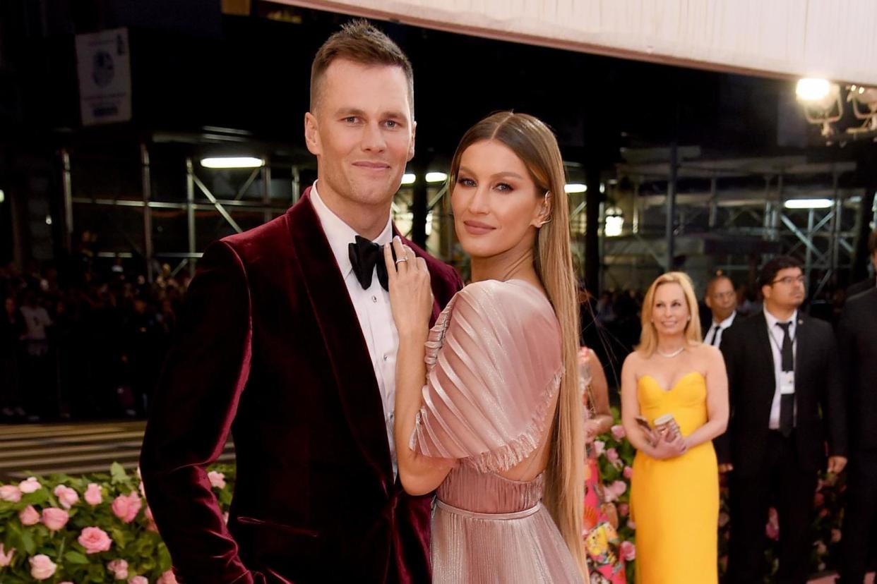 Tom Brady and Bündchen at the Met Gala on 6 May 2019 in New York City: Jamie McCarthy/Getty Images