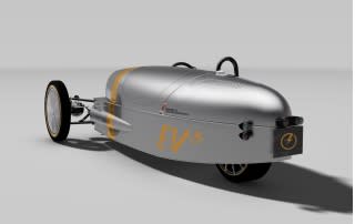 Morgan EV3 electric 3 Wheeler prototype