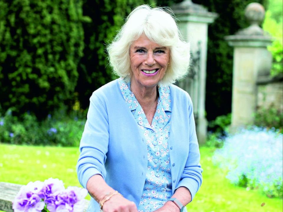 Handout photo issued by Future Plc  of a portrait of the Duchess of Cornwall taken by the Duchess of Cambridge, at Raymill in Wiltshire, for a special royal edition of Country Life magazine (PA)
