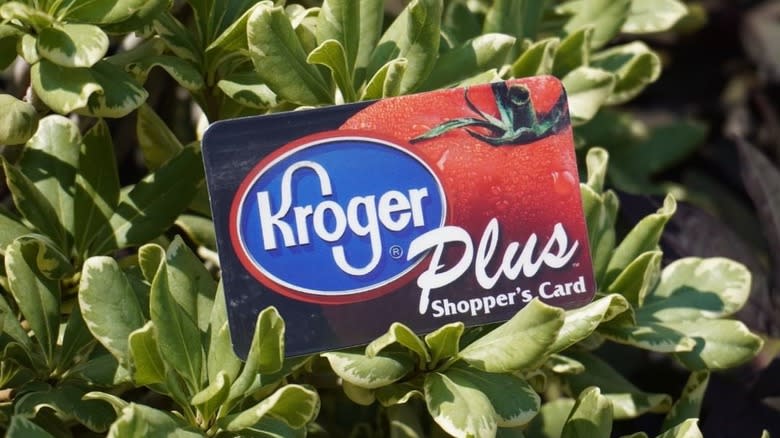 Kroger Shopper's Card