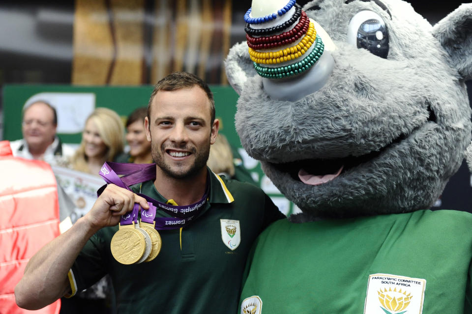 SA Paralympic team arrival at O.R Tambo International Aiport in Johannesburg, South Africa