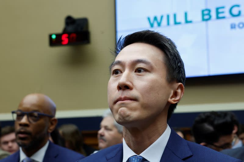 TikTok Chief Executive Shou Zi Chew testifies before a House Energy and Commerce Committee, in Washington