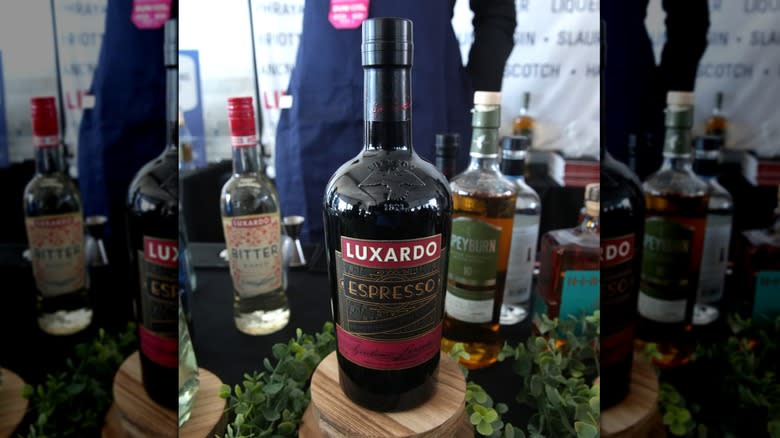 Bottle of Luxardo Espresso Liqueur