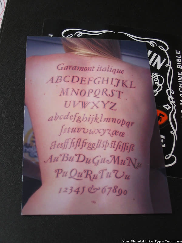 tattoo lettering