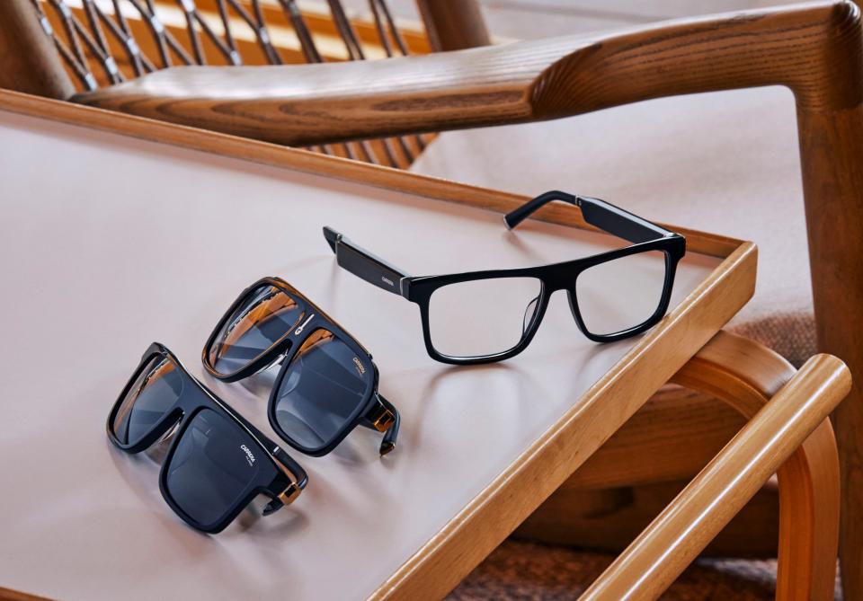 The Carrera Smart Glasses created by Safilo and Amazon.