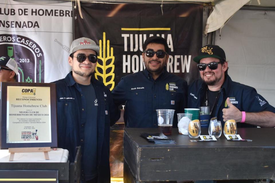 Tijuana Homebrew Club estuvo presente en el evento, llevando consigo uno de sus más recientes reconocimientos en la Copa Cerveza Mx.