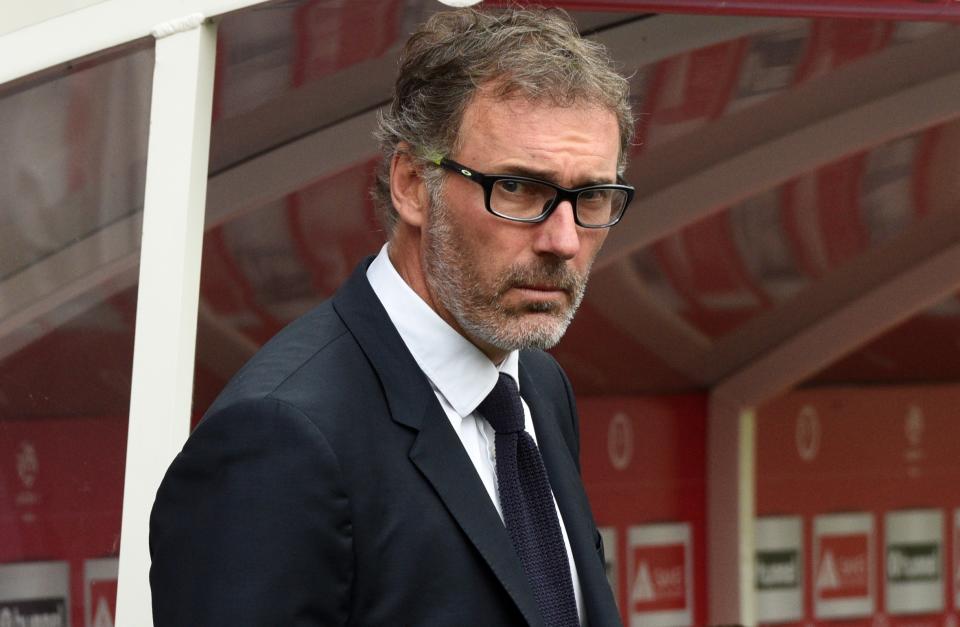 Golden oldie: Laurent Blanc won the Premier League with Manchester United aged 37