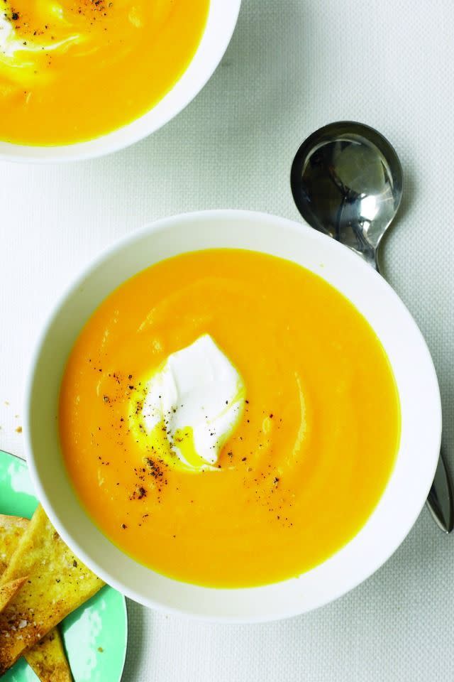 Gingery Carrot Soup