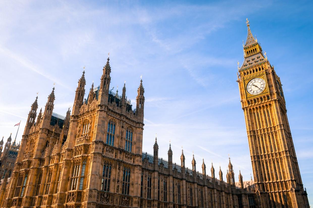 <p>Nearly half of all children living in Lambeth, which sit across the bridge from Parliament, live in poverty</p> (Getty Images)