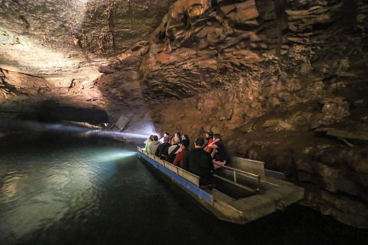 A tour in Lost River Cave in Bowling Green.August 14, 2018