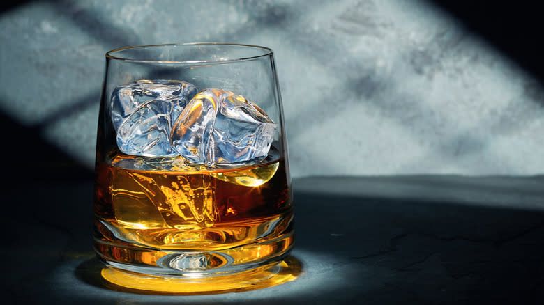 Whiskey on the rocks