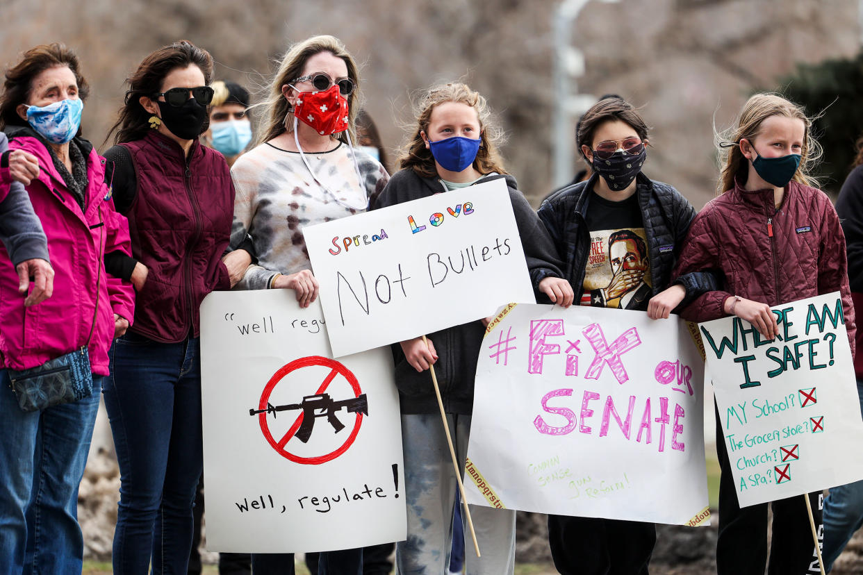 Activists Rally At Colorado Capitol For Increased Gun Control Measures