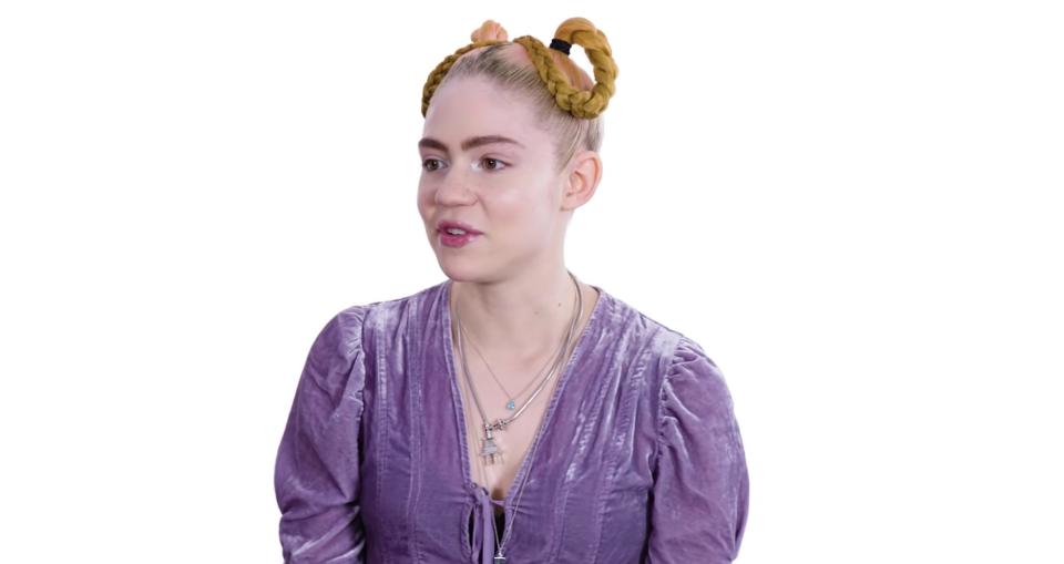 Grimes I would die for Vegenaise