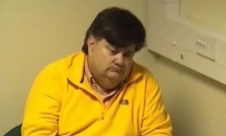 Carl Beech seen in a screengrab from a 2016 interview with police.