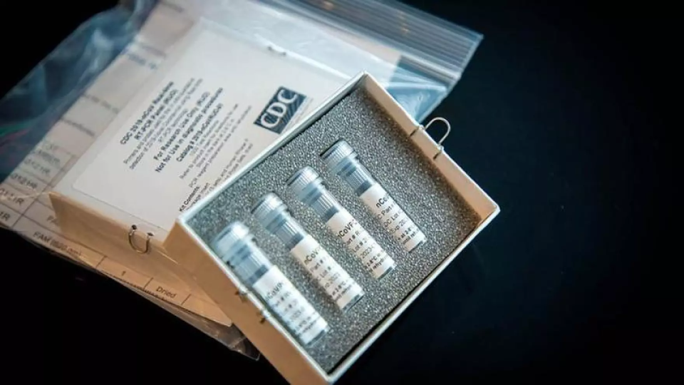 Vials of vaccine. Researchers at Dartmouth Hitchcock are working on a new, nasally administered COVID-19 vaccine they say would be easier to administer and distribute.