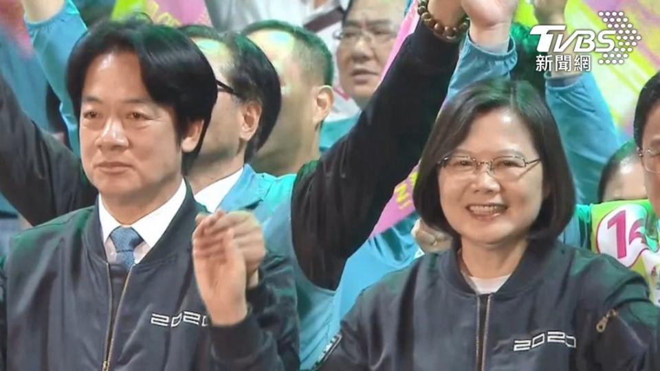 賴清德致電總統曝參選黨主席意願，蔡英文表達祝福之意。（圖／TVBS資料畫面）