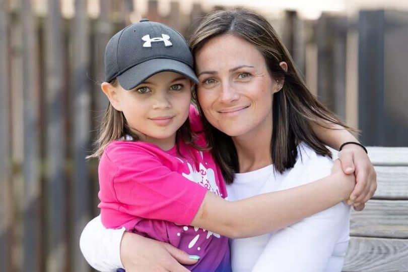 Kara McInally with mum Laura