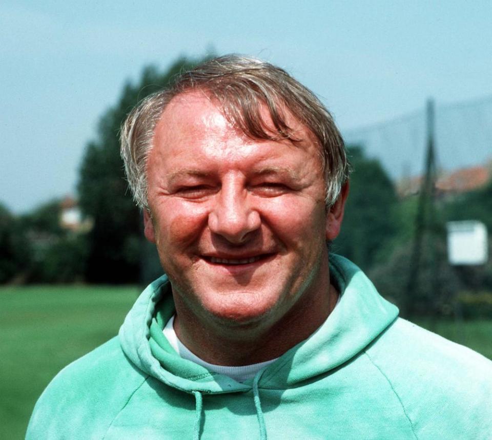Tommy Docherty as Queens Park Rangers manager in 1980.
