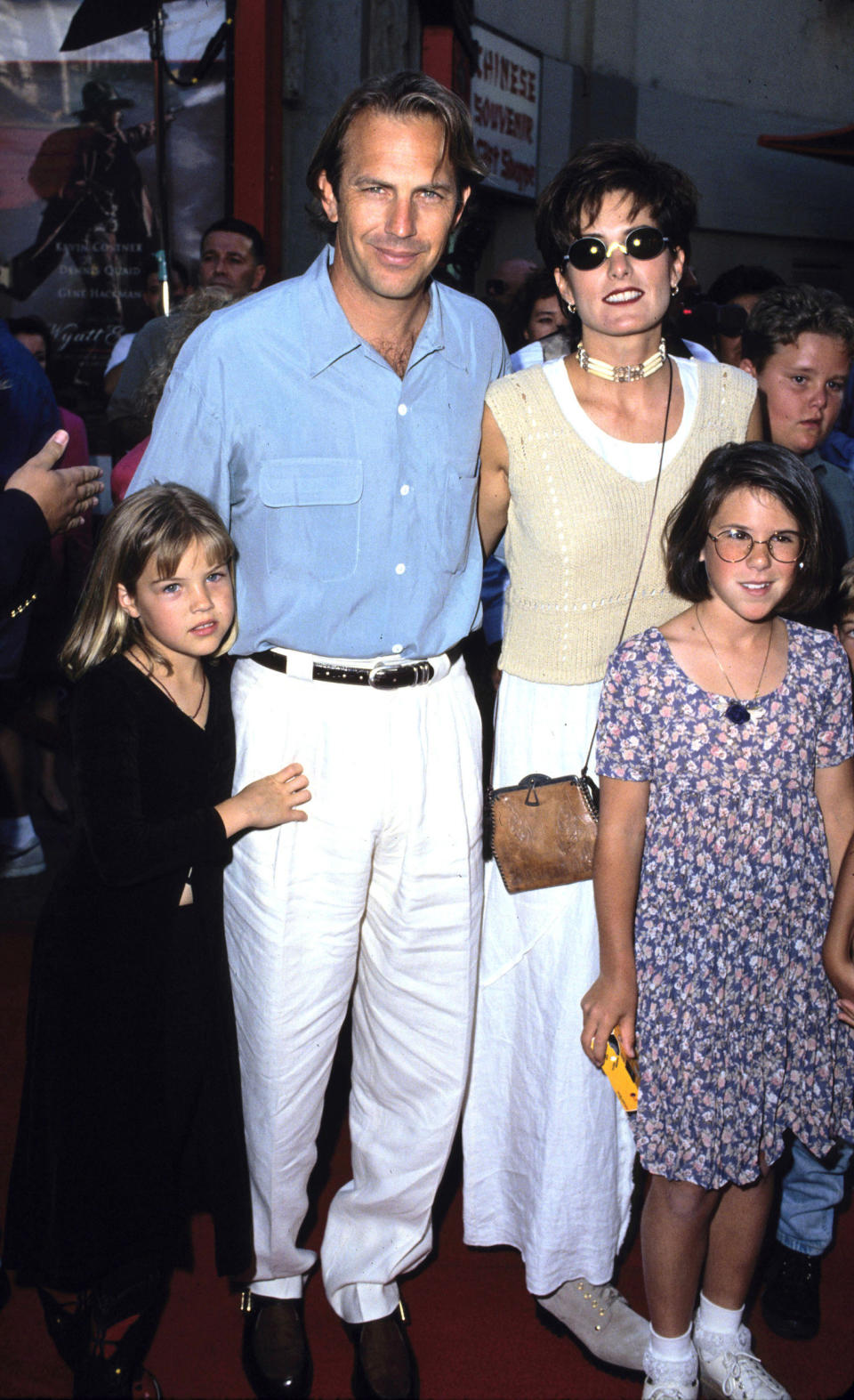 Kevin Costner has 7 kids: Annie, Lily, Joe, Liam, Cayden, Hayes and Grace. His eldest is now 30 years old, while his youngest is only four.   Costner had his first three kids in his first marriage to Cindy Silva and his last three kids in his second marriage to Christine Baumgartner. His middle child, Liam, was born in 1996 due to the actor’s brief relationship with Bridget Rooney in between his marriages.