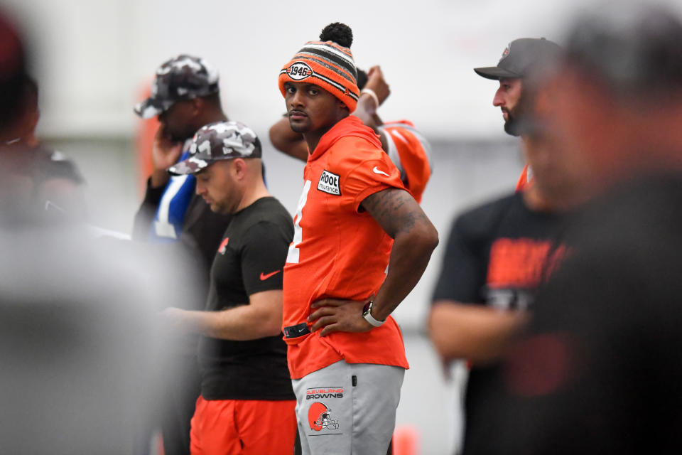 Deshaun Watson #4 of the Cleveland Browns