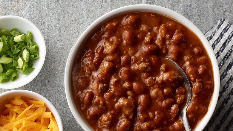 bowl of chili