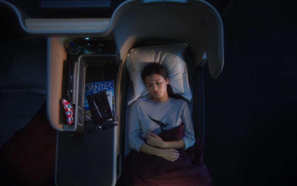 <p>If you’ve ever tried to snooze in a suit mid-air, you’ll appreciate <a rel="nofollow noopener" href="http://www.travelandleisure.com/slideshows/worlds-best-airlines-in-flight-service/11" target="_blank" data-ylk="slk:Qantas;elm:context_link;itc:0;sec:content-canvas" class="link ">Qantas</a>’ thoughtful amenities for tired firstclass travelers. You’ll get 100% cotton jersey two-piece PJs embroidered with black kangaroos, slippers, socks, an eye mask, and a kit with SK-II skincare and toiletry products. When traveling with your special someone, you’ll be happy to see the seats convert to a fully-flat, extra-wide bed with space to host a companion if you’d rather lounge and play cards. When it’s time to eat, the inflight sommelier can help you decide how to pair your eight-course tasting menu. Add to that complimentary chauffeur service to the airport-on select routes-and fast-track immigration upon arrival, and suddenly this long-haul flight seems very, very do-able.</p>