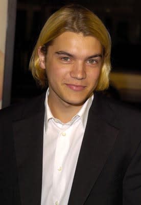 Emile Hirsch at the LA premiere of 20th Century Fox's The Girl Next Door