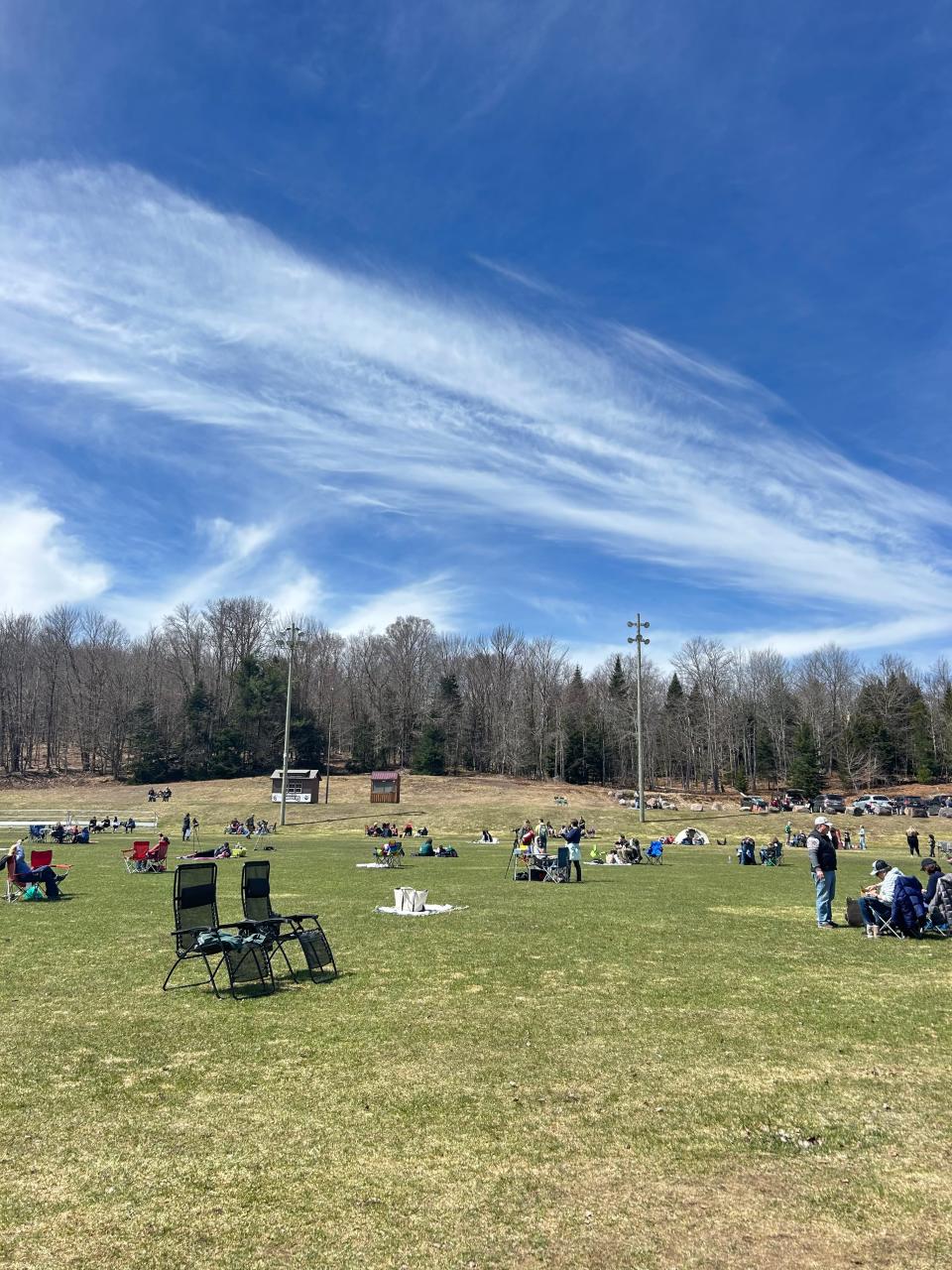 Visitors in Old Forge are getting ready to watch the upcoming solar eclipse Monday.