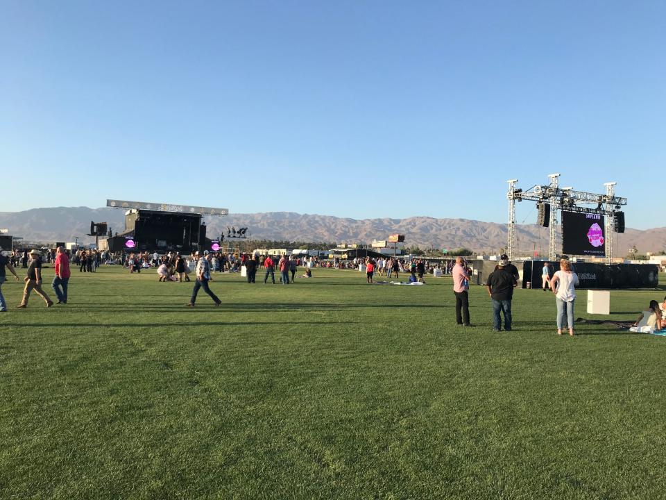 The new outdoor venue Coachella Crossroads hosted its inaugural concert with country star Toby Keith and opening act Jimmie Allen, May 15, 2021.